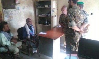 رئيس انتقالي تبن يتفقد الادارات والنقاط الأمنية في المديرية لحج /تبن