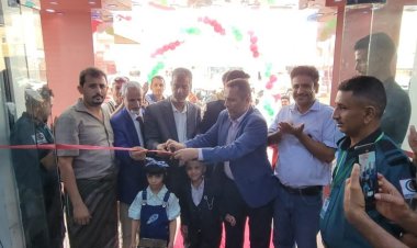 الوكيل الشبحي يشارك في افتتاح مستشفى الهلال الأبيض الدولي