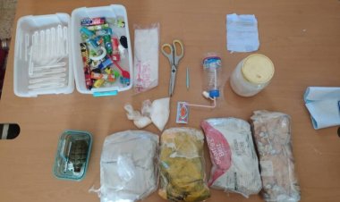 الأجهزة الأمنية بالريدة وقصيعر تداهم أوكار مروجي ومتعاطي مادة الحشيش والشبو المخدر بالمديرية