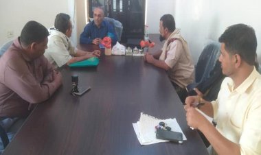 لقاء بين مدير الشؤون الاجتماعية بأبين ومدير عام لودر لمناقشة عدد من المواضيع المشتركة