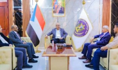 العاصمة عدن.. الكثيري يلتقي الأمين العام للائتلاف الوطني الجنوبي