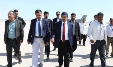 مختتمًا زيارة لمتابعة احتياجات المحافظة..  المحافظ بن ماضي يعود الى المكلا 