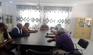 رئيس انتقالي لودر في زيارة تفقدية لمستشفى محنف