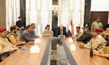 محافظ حضرموت يستقبل قائد قوات الدعم والاسناد بالمملكة العربية السعودية