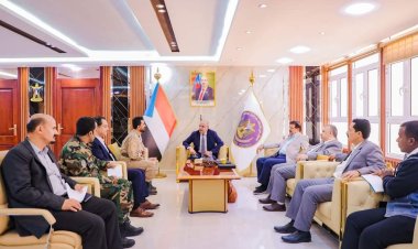 الكثيري يطّلع على الأوضاع العسكرية والأمنية بمحافظة شبوة