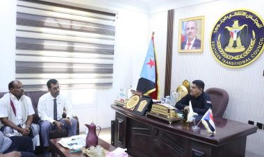 رئيس انتقالي حضرموت يطلع على نشاطات هيئته المساعدة في الوادي