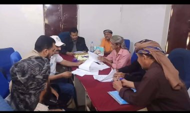 شبوة.. مدير عام رضوم يوقع مع الصندوق الإجتماعي للتنمية عقد تمويل لمشروع حمايات للأراضي الزراعية برضوم