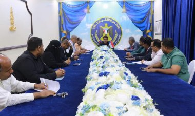 أقرت تنظيم مليونية تضامنية مع قوات النخبة والأمن تنفيذية انتقالي حضرموت تعقد اجتماعها الدوري لشهر يناير