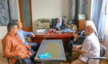 الأمانة العامة تتفقد مركز الدراسات والبحوث ومكتب الهيئة العامة للآثار والمتاحف في العاصمة عدن