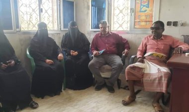 انتقالي أبين يتفقد جمعية باتيس لرعاية المعاقين بخنفر