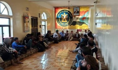 رئيس تنفيذية انتقالي الضالع يلتقي أعضاء الملتقى الثقافي لمنطقة الشعب