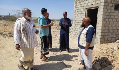 مدير عام مديرية القطن يدشن بئر مياه شرب في منطقة بروج .