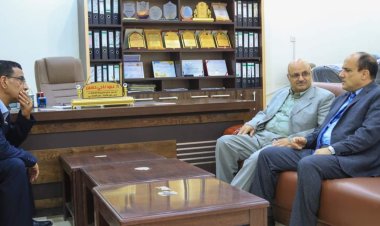 مساعد الأمين العام يلتقي مدير عام مديرية دار سعد