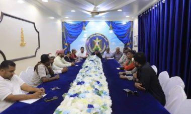 انتقالي حضرموت يناقش مع رؤساء القيادات بالمديريات التحضيرات للمليونية التضامنية مع النخبة