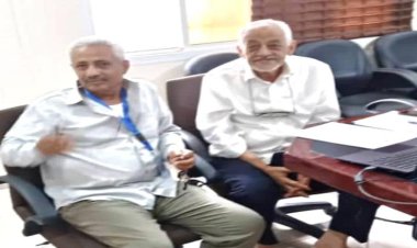 القائم بأعمال وزير المياه والبيئة يلتقي بمدير عام مديرية المقاطرة بلحج