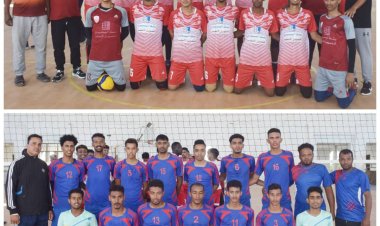 شعب حضرموت يوقف زحف وحدة الحامي ويعتلي صدارة ترتيب تجمع الساحل للكرة الطائرة