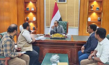 المحافظ بن ماضي يطلع على تدخلات مشروع تعزيز المرونة في عدد من المديريات