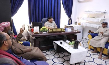 تسليم موقع مشروع حفر ثالث بئر مياة شرب في مدينة القطن .