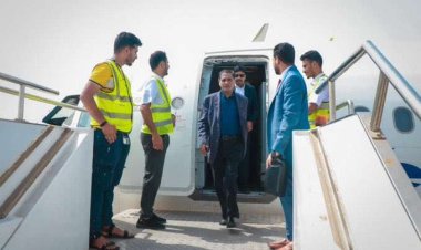 عضو مجلس القيادة الرئاسي البحسني يصل إلى المكلا بعد زيارة خارجية ناجحة