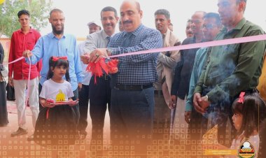 المدير باعباد يدشن انطلاقة أولمبياد الرياضة المدرسية على مستوى مدارس المحافظة