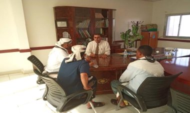 مدير عام مكتب الصحة بلحج يلتقي بمدير عام طورالباحة ويناقش معه الأوضاع الصحية بالمديرية