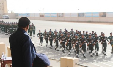 اللواء البحسني يتفقد كلية الشرطة بحضرموت ويتفقد إنشاءاتها