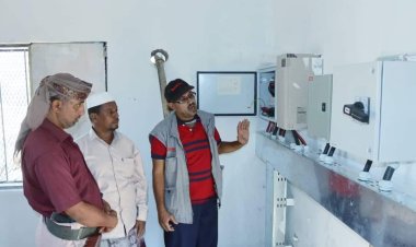 أبين.. رئيس تنفيذية انتقالي المحفد يتفقد سير العمل بمشروع المياه في المديرية