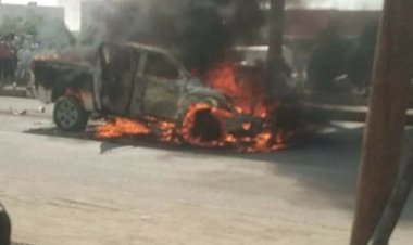 استشهاد شخص جراء استهداف سيارة بعبوة ناسفة في جولة السفينة بالعاصمة عدن