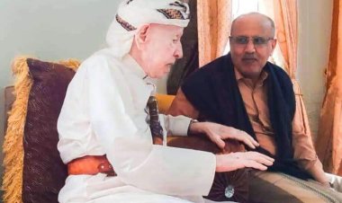 الكثيري يناقش مع الحكم صالح بن علي النهدي سُبل تعزيز وحدة صف أبناء حضرموت