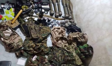 أمن عدن يكشف عن ضبطه كميات من المتفجرات والقذائف وأجهزة اتصالات داخل أحد المنازل