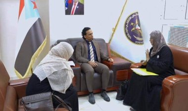 العاصمة عدن.. السقاف يلتقي رئيس الاتحاد العام لنساء الجنوب