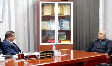 المحافظ بن الوزير يطلع على نشاط مكتب التعليم الفني وسير العملية التعليمية