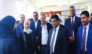 وزير النفط والمعادن في زيارة تفقدية لشركة مصافي عدن ومنشآت النفط والغاز