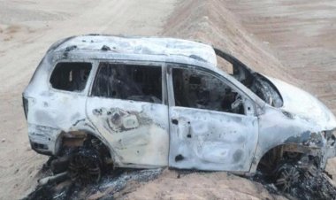 إحراق عدد من السيارات في صحراء محافظة الجوف "تفاصيل"