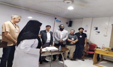 دائرة الخدمات الطبية الجنوبية تختتم دورة الاسعافات لعدد من منتسبيها