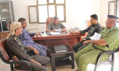 العميد المنهالي يطلع على مستوى الأداء في مركز أمن فوّه ويشدد على الانضباط في العمل