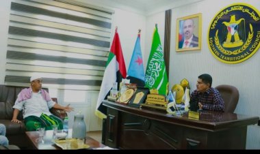 رئيس انتقالي حضرموت يطلع على نشاطات القيادة المحلية للمجلس في مديرية ساه