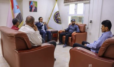 السقاف يلتقي نائب مدير عام مؤسسة المياه والصرف الصحي بالعاصمة عدن