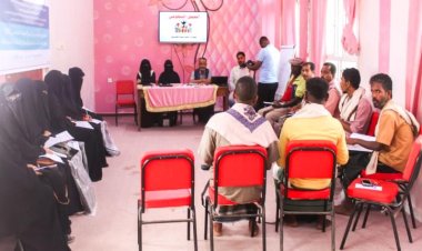 مدير عام بروم ميفع يدشن البرنامج التدريبي للمتطوعين في مشروع دعم الاستجابة المتكاملة