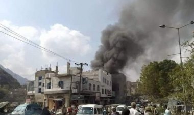 انفجار يهز محيط مقر نادي الصقر بتعز