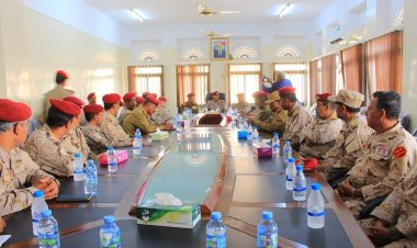 نائب رئيس هيئة الأركان العامة في زيارة الى قيادة المنطقة العسكرية الثانية