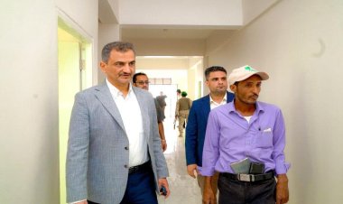 لملس يطّلع على مستوى الإنجاز في مدينة السلام السكنية التأهيلية التعليمية للأرامل والأيتام بالبريقة