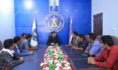 رئيس انتقالي شبوة يلتقي السلطة المحلية بمديرية الطلح لمناقشة أوضاع المديرية