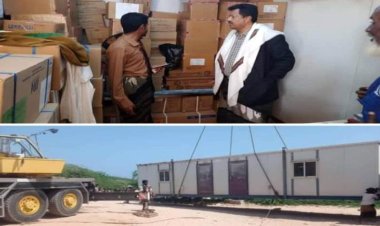 السلطة المحلية برضوم تشكر المحافظ ابن الوزير وشركة الغاز المسال والمنظمة الدولية للهجرة (IOM)