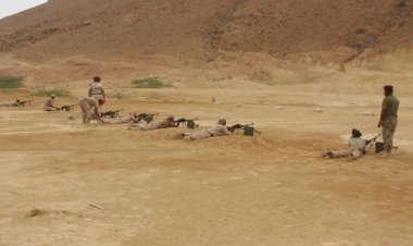 إختتام مشروع  الرماية على الأسلحة الخفيفة والمتوسطة لمنتسبي كتيبة التدخل السريع بلواء الضبه