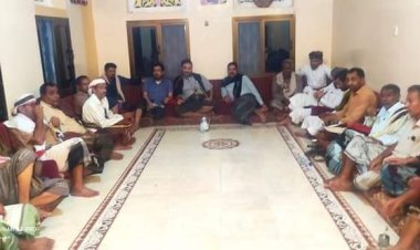 أعضاء هيئة الرئاسة ورئيس انتقالي شبوة يزورون مديرية ميفعة للاطلاع على أوضاعها