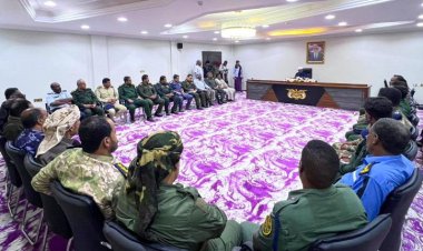 البحسني يقيم مأدبة إفطار لقيادة الأمن والشرطة بساحل حضرموت