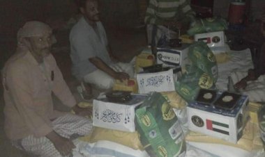 انتقالي أحور يدشن توزيع السلال الغذائية على أسر الشهداء بالمديرية