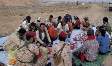 قائد الشرطة العسكرية يقيم مأدبة إفطار لمنتسبي نقطة الخربة