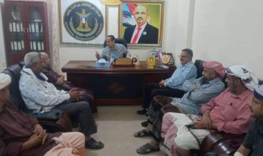 رئيس تنفيذية انتقالي لحج يطلع على استعدادات مكتب الزراعة لاستقبال الموسم الزراعي